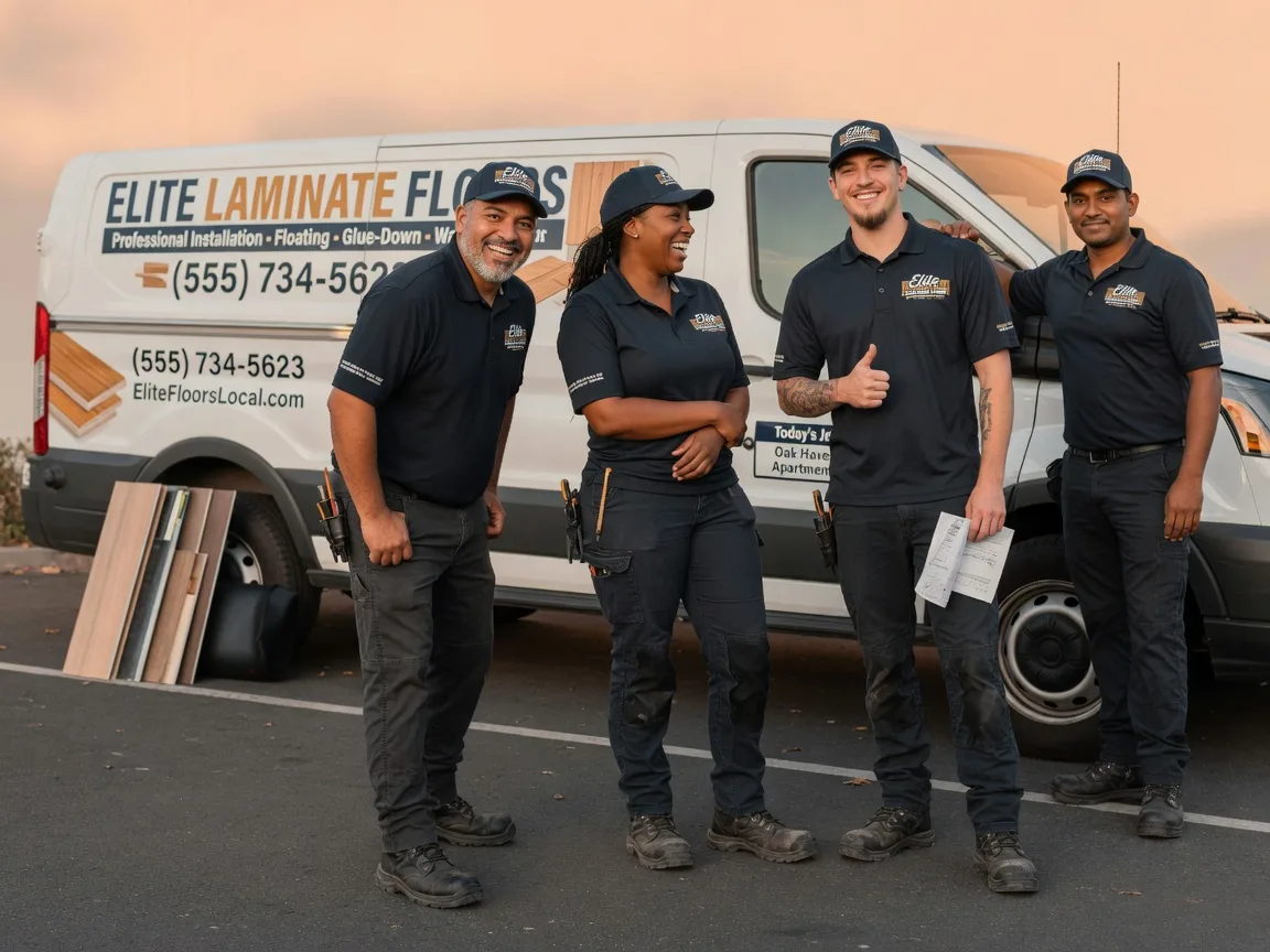 Laminate flooring installation company in Leopolis, WI